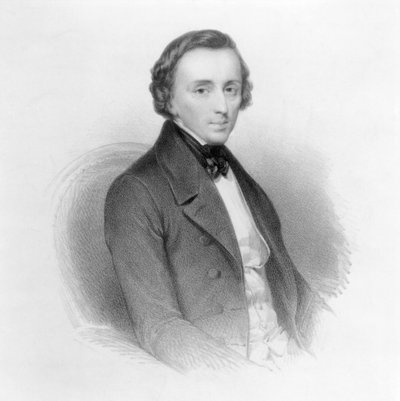 Portrait of Frederic Chopin by Ary Scheffer